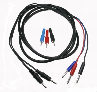 E-Stim Electrosex TriPhase Kabel en Adapters set